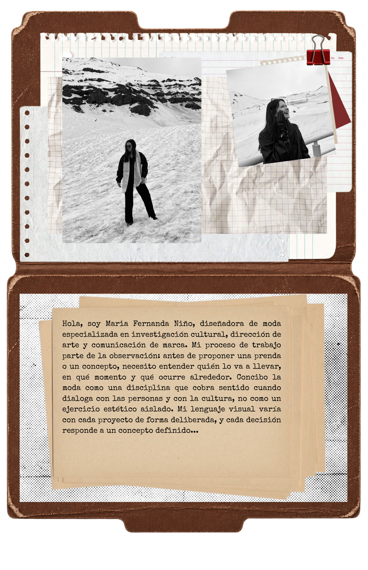 Carpeta abierta